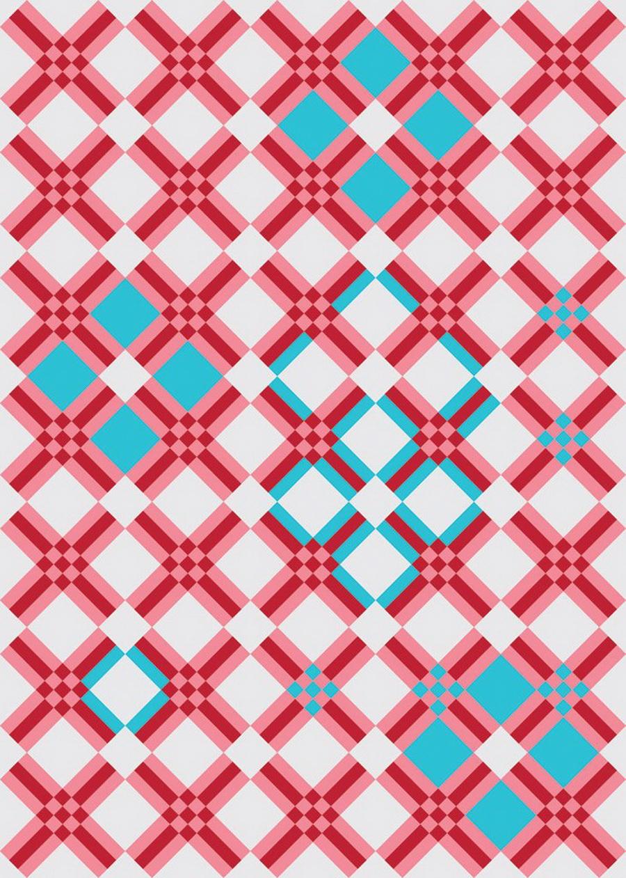 DIME - Criss Cross Cheater Quilt
