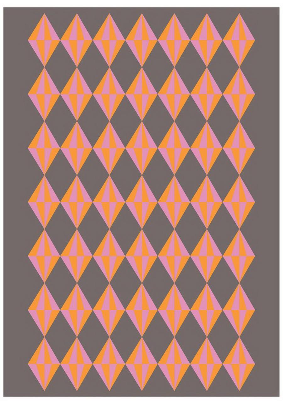 DIME - Diamonds Cheater Quilt with Designs