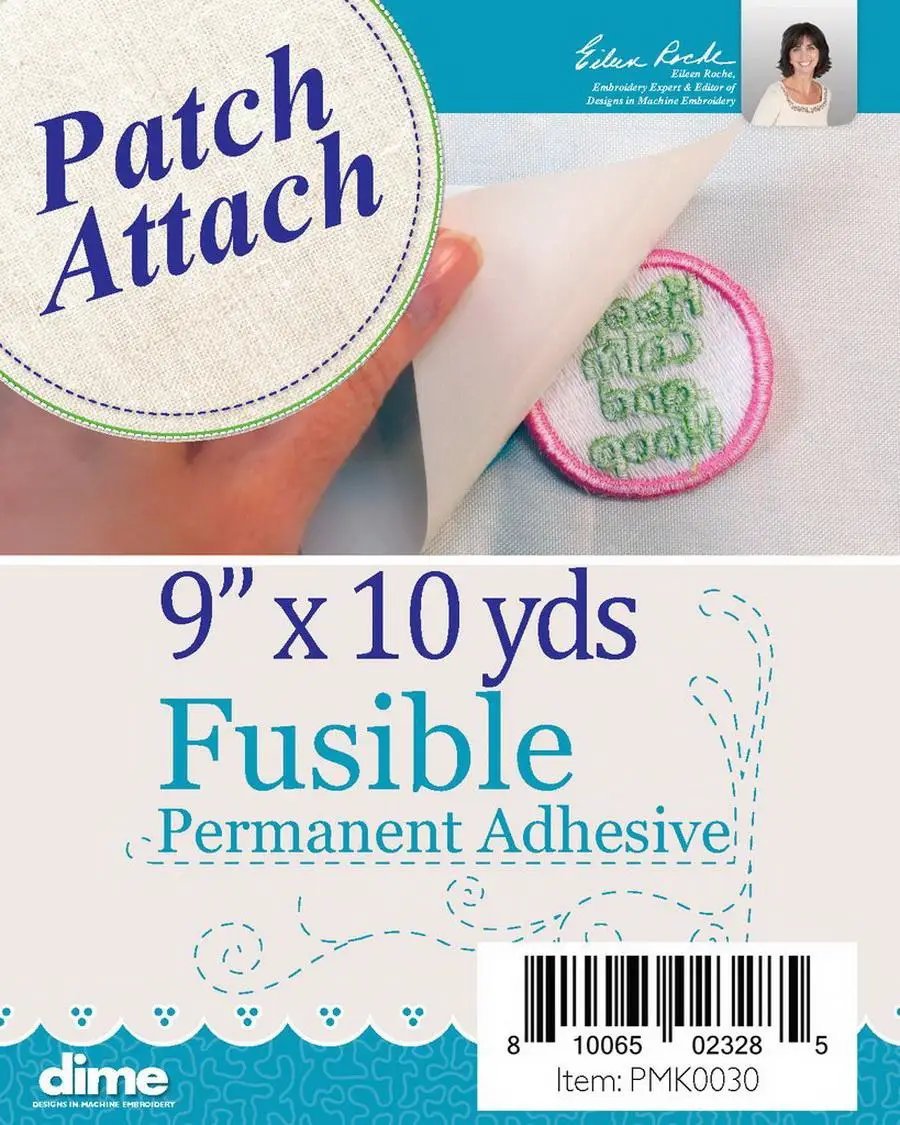 DIME - Patch Attach Fusible Permanent Adhesive 9in x 10yds - Sewingmachinesplus.com