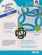 DIME - Wedding Ring Applique Quilts