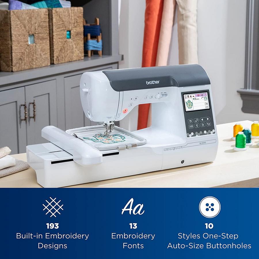 Brother SE2000 WLAN Sewing and Embroidery Machine - Sewingmachinesplus.com