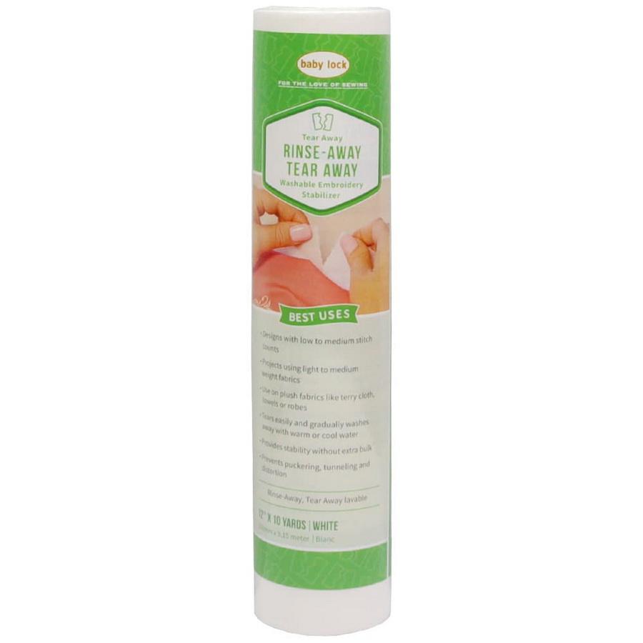 Baby Lock Rinse Away Tear Away 1.05 Oz Stabilizer - Sewingmachinesplus.com