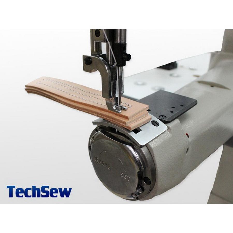 Techsew 5100 Fully Loaded Package 16" Cylinder Heavy Duty Compound Feed Industrial Sewing Machine - Sewingmachinesplus.com