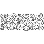 Groovy Board - 10in. Blustery Breeze Quilting Template