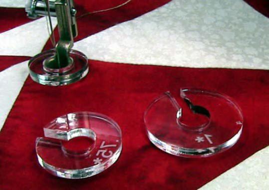 Westalee Ruler Foot Echo Guide 3 Piece Set