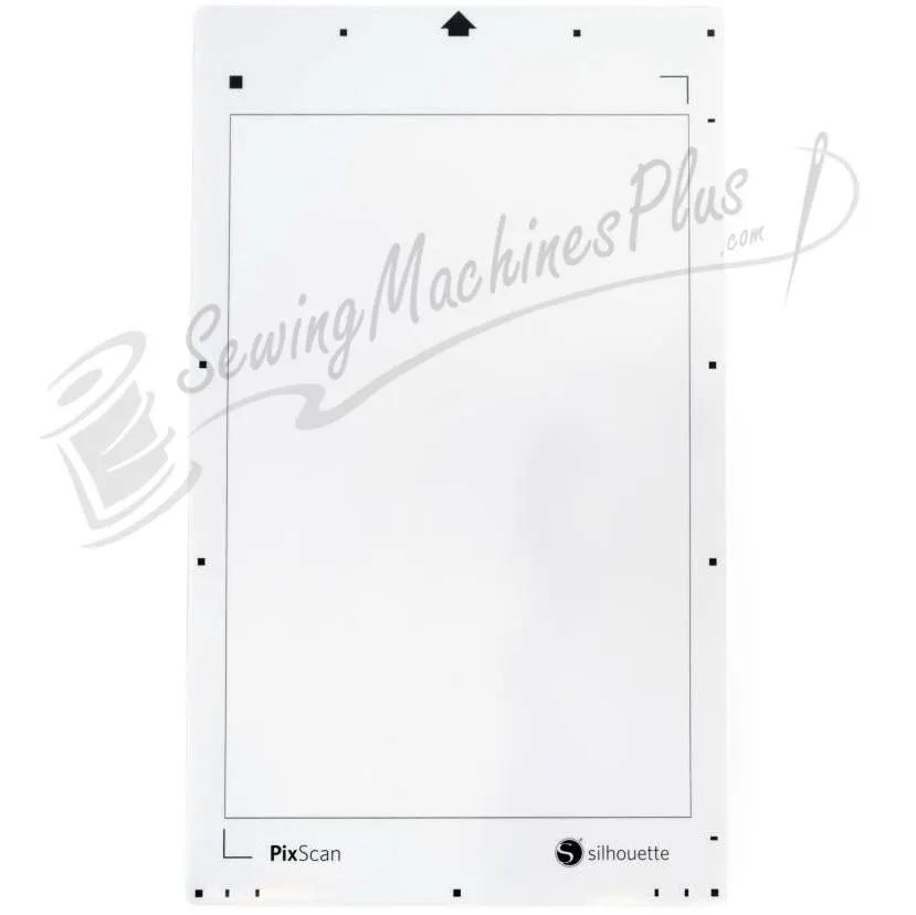 Cameo PixScan Cutting Mat by Silhouette, white cutting mat with PixScan alignment marks
