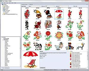Floriani My Design Album Embroidery Software for Cataloging Designs