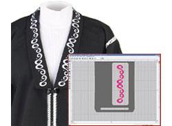Magna-Hoop Software for design placement