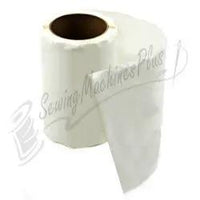 Fabric Stick and Tear Permanent Polyester Stabilizer Adhesive Patch Roll 3.5in. x 20ft.