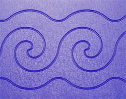 Grace Pattern Perfect Plastic - Spirals Full Frame Set