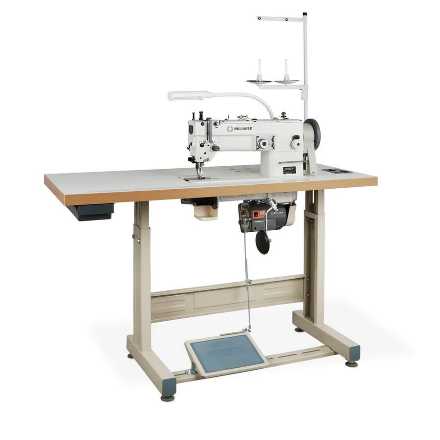 Reliable 2610ZW Walking Foot Zig Zag Sewing Machine w/ Table, Motor & Light - Sewingmachinesplus.com
