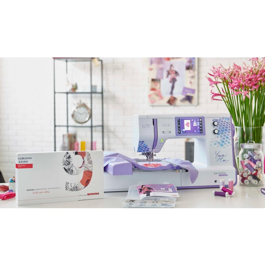 Bernette B79 Sewing and Embroidery Machine (Yaya Han Edition) - Sewingmachinesplus.com