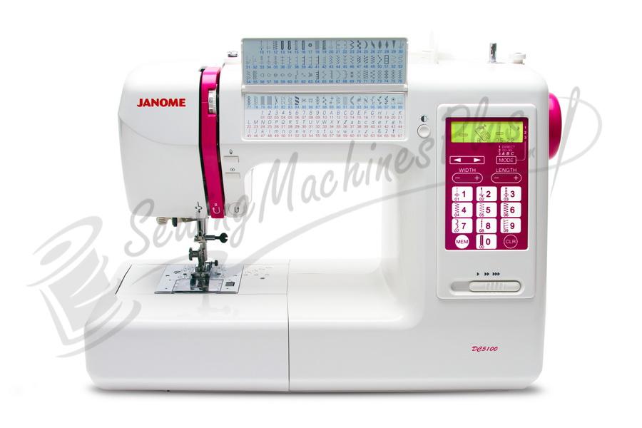 Janome DC5100 FS Computerized Sewing Machine - Sewingmachinesplus.com