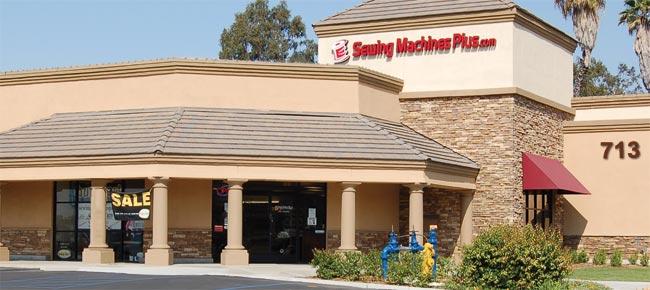 Storefront 'Sewing Machines Plus'