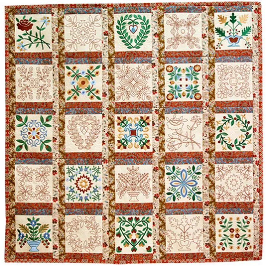 Anita Goodesign Full Collection Mix & Match Quilting Baltimore Revisited 180AGHD - Sewingmachinesplus.com