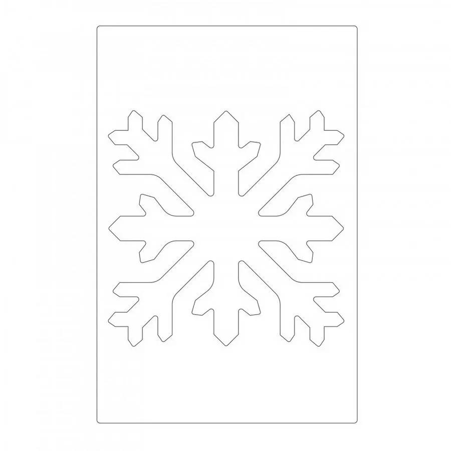 Sizzix Bigz Plus Q Die - Snowflake - Sewingmachinesplus.com