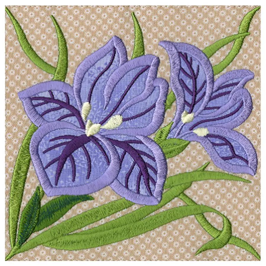Anita Goodesign Connecting Flowers Design Pack 141AGHD - Sewingmachinesplus.com