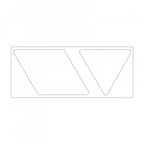 Sizzix Bigz XL Die - Rhombus w/Triangle - Sewingmachinesplus.com