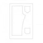 Sizzix Bigz Plus Q Die - Doll Apparel Bottom (Fits 18 inch Doll) - Sewingmachinesplus.com