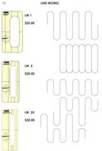 Sew Steady - Lineworks SashLee Quilt Template - Sewingmachinesplus.com