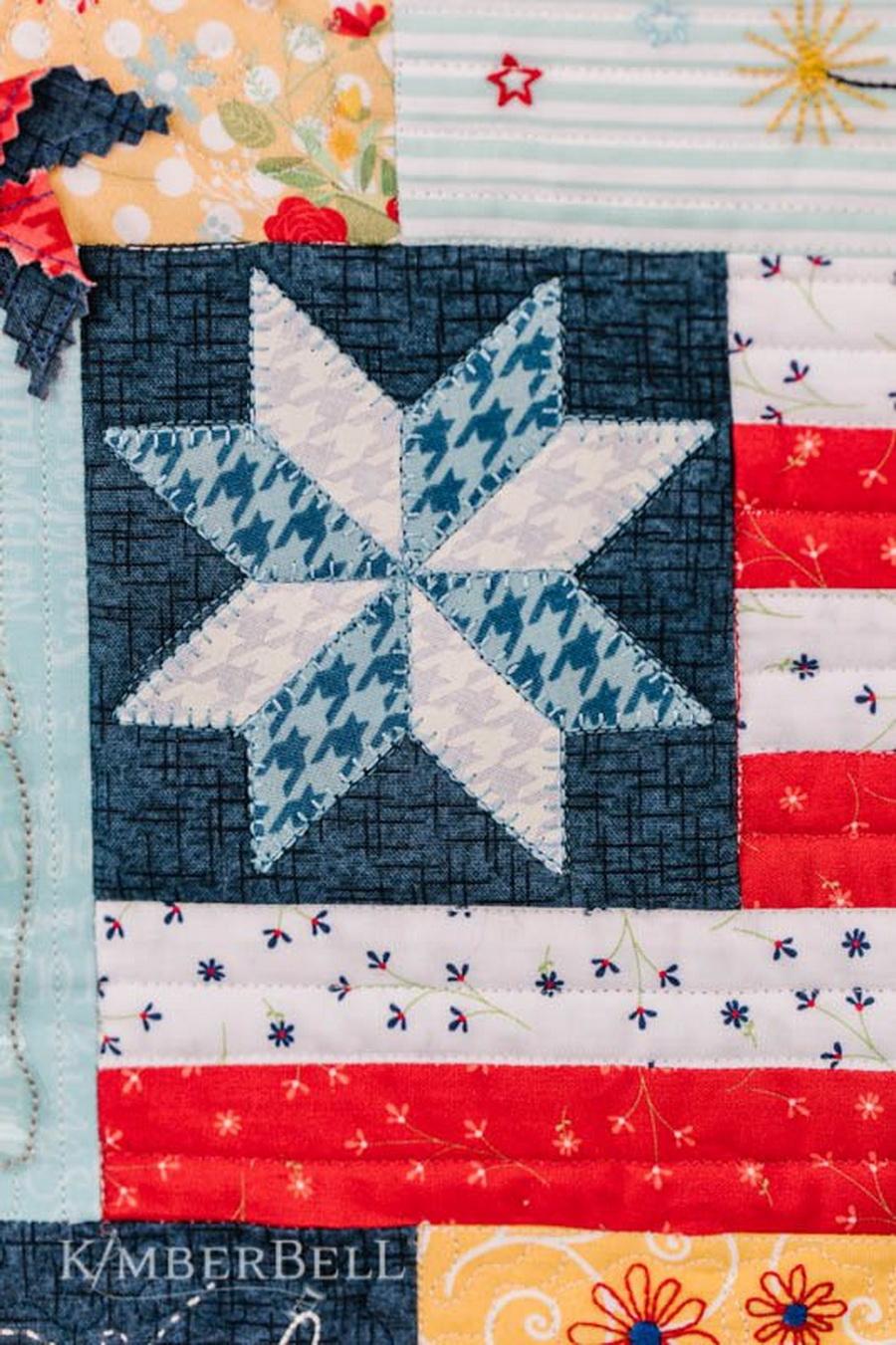 Kimberbell Red White & Bloom - SEW (KD726) - Sewingmachinesplus.com