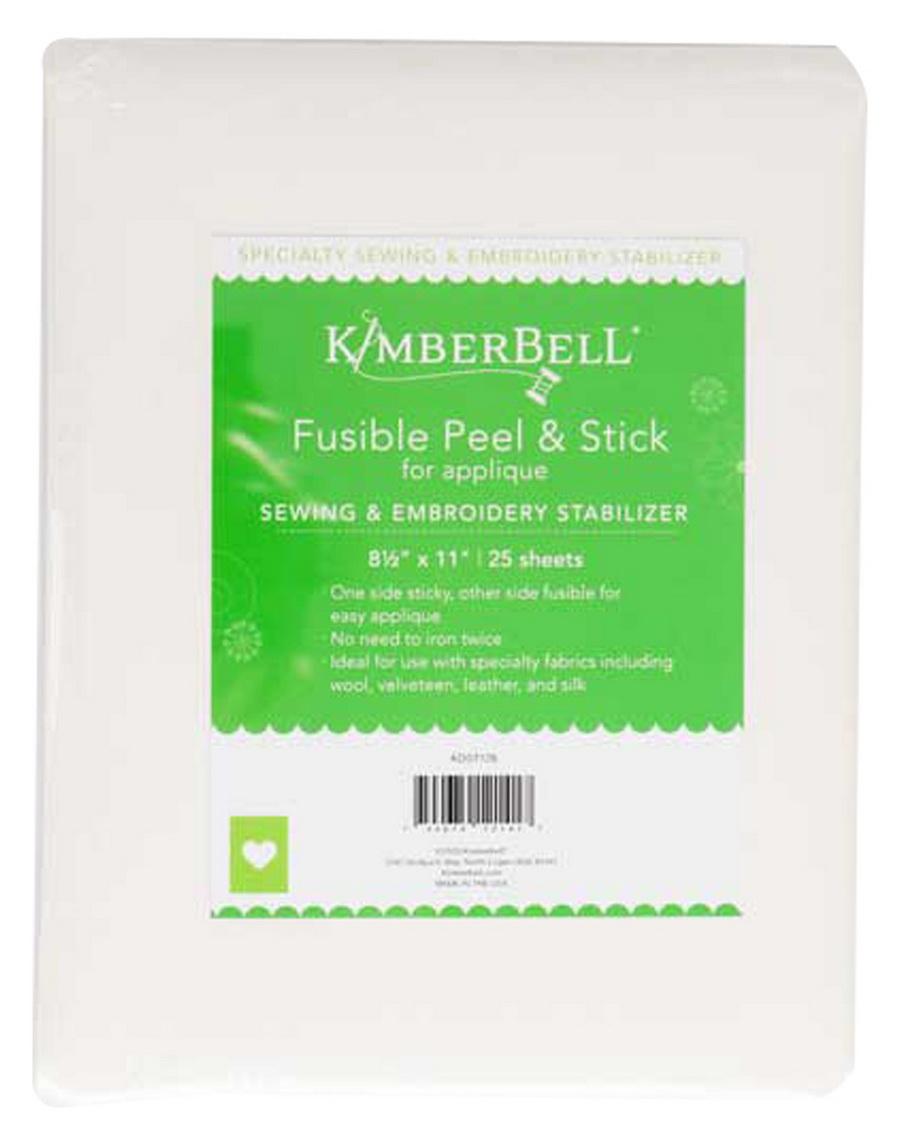 Kimberbell Fusible Backing 8.5 in x 11 in 25 Stabilizer Pack (KDST128)