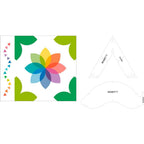 Quilt Keeper Ruler Set + Fabric Panel