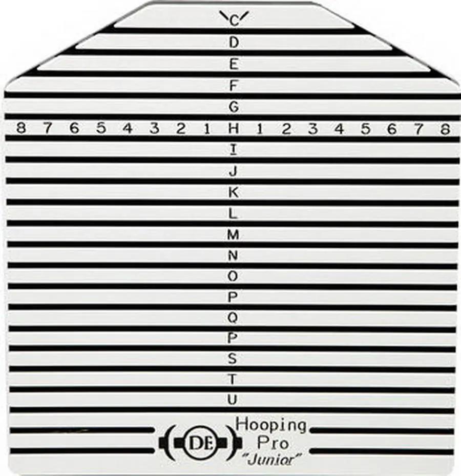 Durkee Hooping Pro Station with black-and-white measurement grid