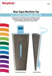 Simplicity 3/4" Single Fold Bias 881967 for Bias Tape Maker