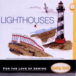 Baby Lock Embroidery Design CD - Lighthouses
