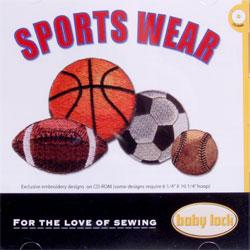 Baby Lock Embroidery Design CD - Sports Wear