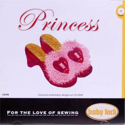 Baby Lock Embroidery Design CD - Princess