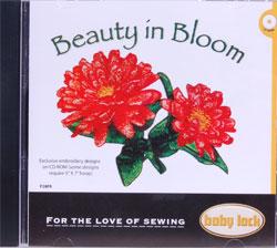 Baby Lock Embroidery Design CD - Beauty in Bloom