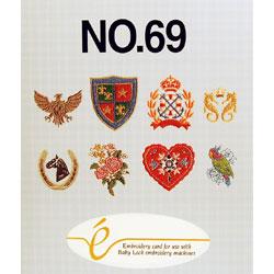 Baby Lock Crests emb card No 69