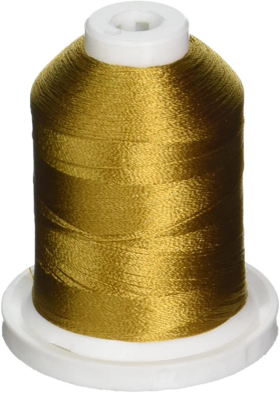 RA Polyester Old Gold 1100 YD Mini King 40WT 5501 - Sewingmachinesplus.com