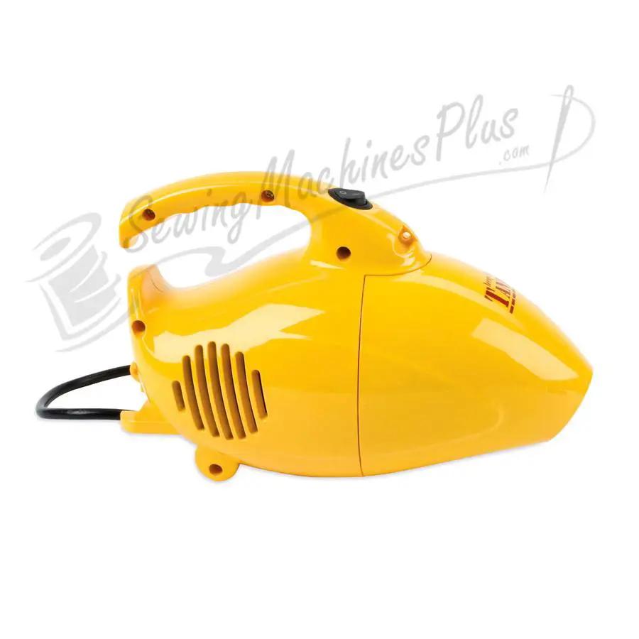 Carpet Pro Teeny Tiny Tank handheld vacuum SCT-1.2, bright yellow compact vacuum