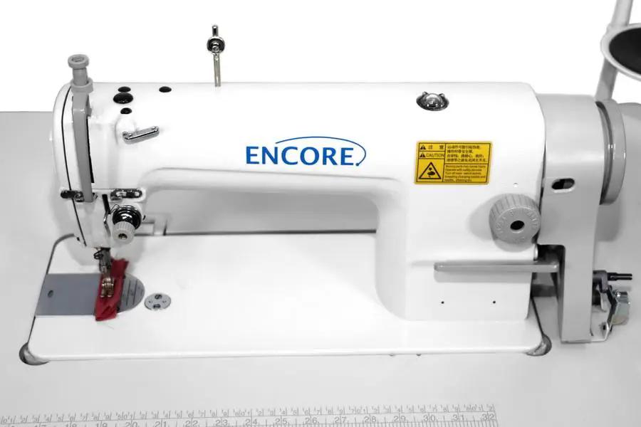 Encore 8700 Industrial Machine with Unassembled Table and Servo Motor (Assembled Table Leg Option Available) - Sewingmachinesplus.com