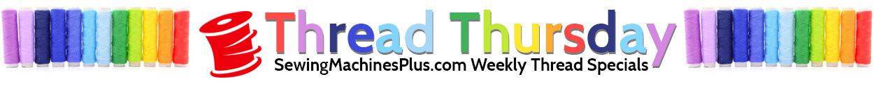 Advertisement for Thread Thursday Sale