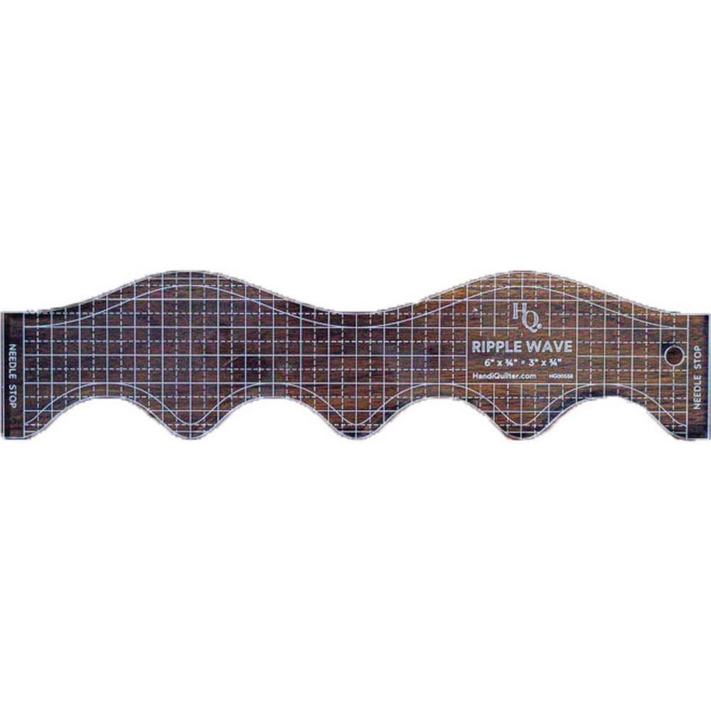 Handi Quilter Ripple Wave Ruler - Sewingmachinesplus.com