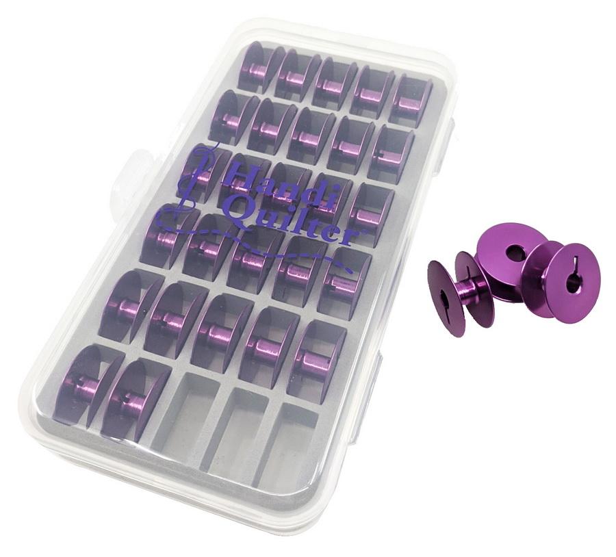 Handi Quilter 30 Purple Bobbin Box - Sewingmachinesplus.com