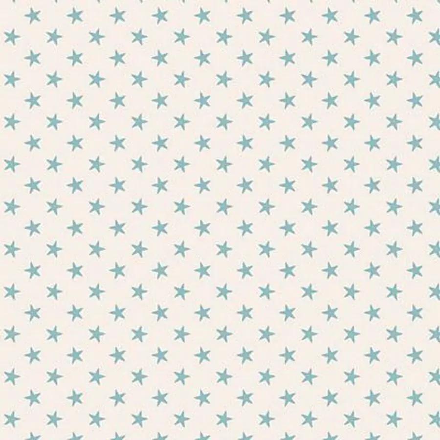 Tilda - Basic Classics Tiny Star Lt Blue Fabric BOLT - Sewingmachinesplus.com