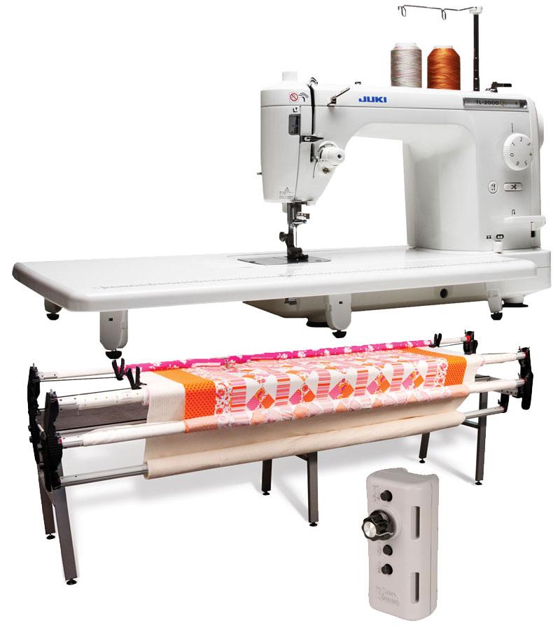 Juki TL-2000Qi Long Arm, Grace Pinnacle Frame & Speed Control