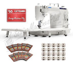 Juki TL-2010Q Long-Arm Sewing & Quilting Machine BONUS PACKAGE