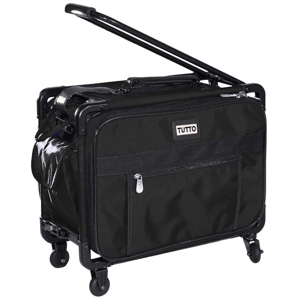 Tutto 17 inch Small Carry-On w/Wheels-Black (2009-BLK)