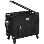 Tutto 17 inch Small Carry-On w/Wheels-Black (2009-BLK)