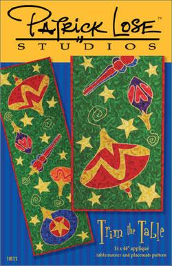 Patrick Lose Studios, Trim the Table, Table Runner Pattern