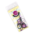 Tula Pink Large Ring Micro Tip Scissors (TP711T) - Sewingmachinesplus.com