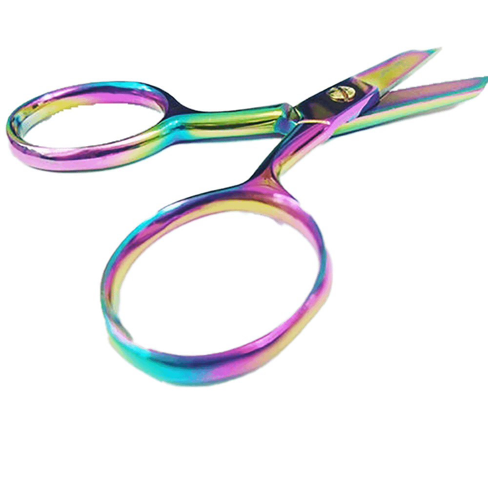 Tula Pink Large Ring Micro Tip Scissors (TP711T) - Sewingmachinesplus.com