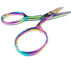 Tula Pink Large Ring Micro Tip Scissors (TP711T) - Sewingmachinesplus.com