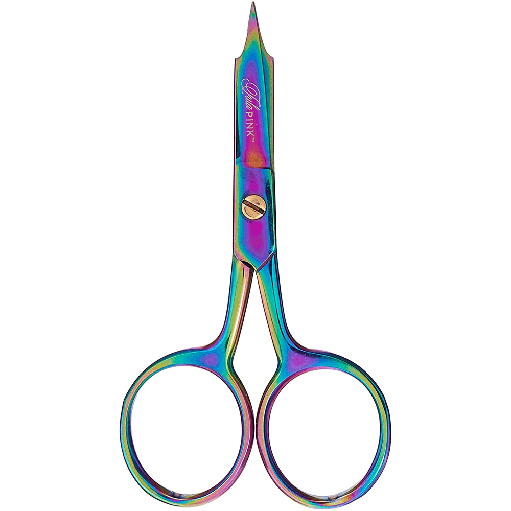 Tula Pink Large Ring Micro Tip Scissors (TP711T) - Sewingmachinesplus.com